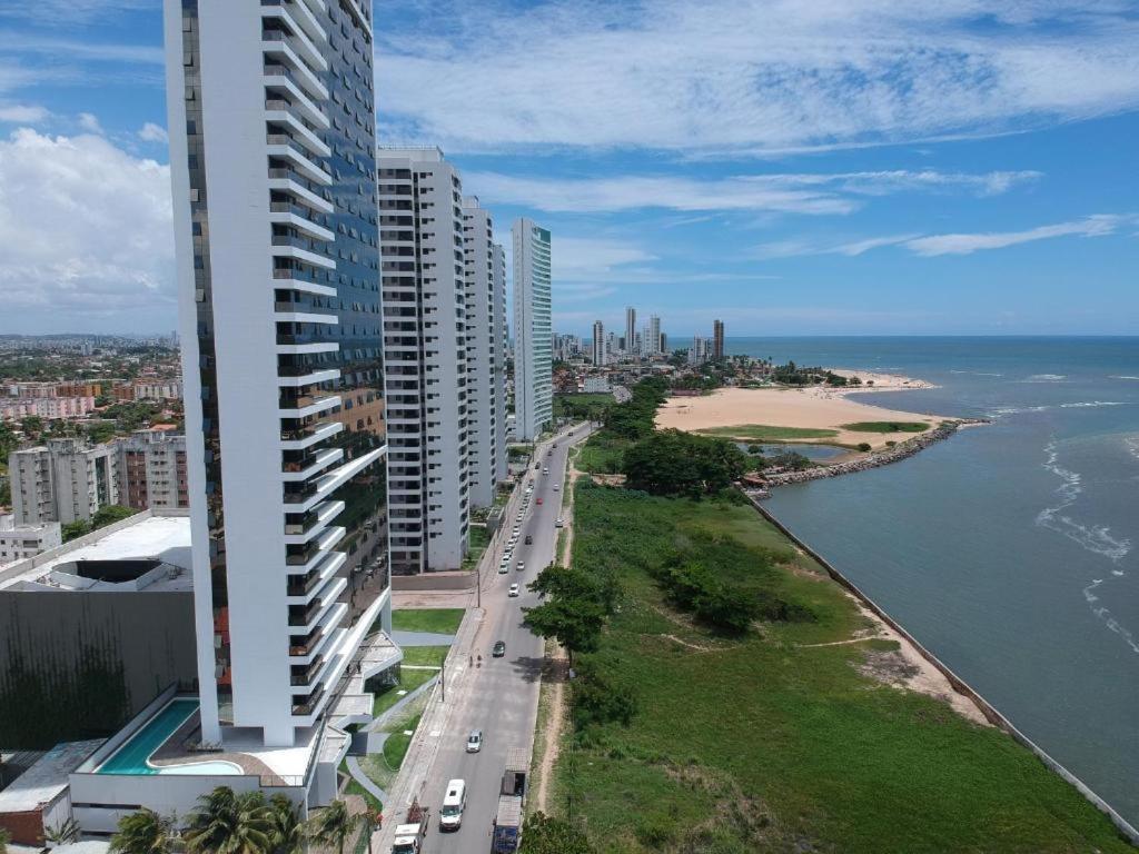 Flat Beira Mar Barra De Jangada Andar Alto Jaboatao Apartamento Recife Exterior foto